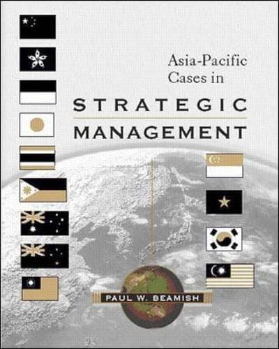 Cover of Asia-Pacific Cases in Strategic Management