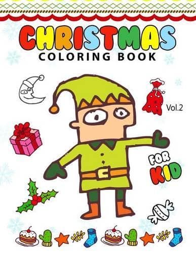 Cover of Christmas coloring Books for Kids Vol.2