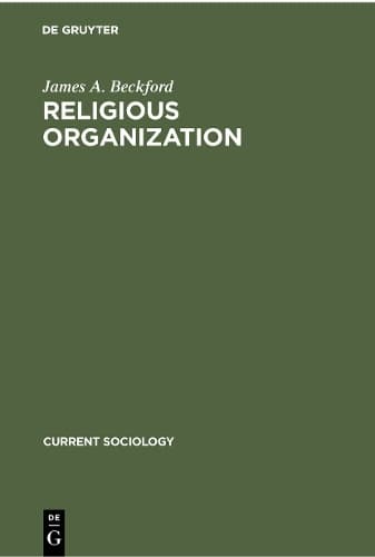 Cover of Religious Organization