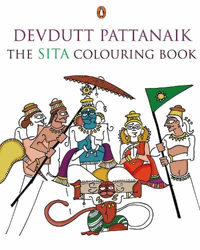 Cover of The Sita Colouring Book