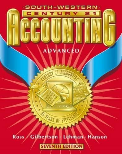 Cover of Century 21 Accounting