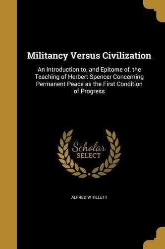 Cover of Militancy Versus Civilization