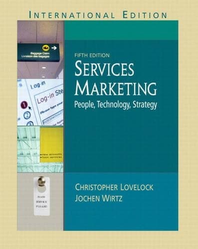 Cover of Services Marketing: International Edition
