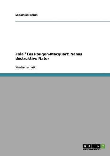 Cover of Zola / Les Rougon-Macquart