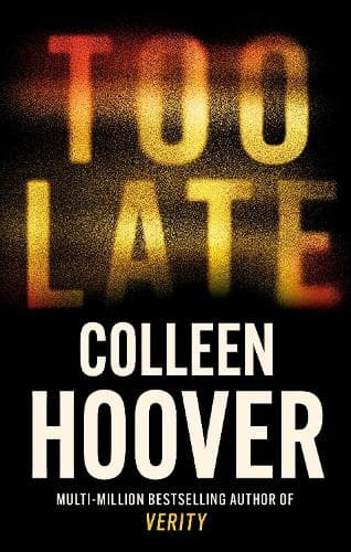 Cover of Too Late