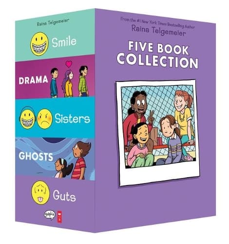 Cover of Raina Telgemeier: Five Book Collection