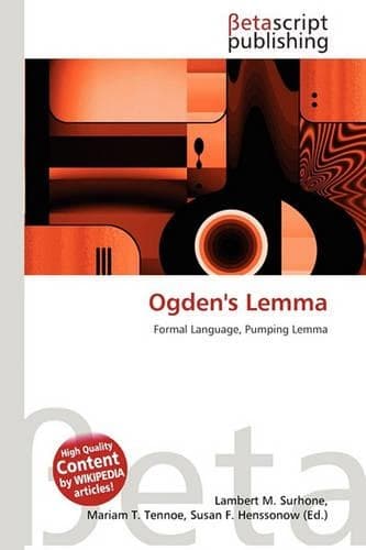 Cover of Ogden's Lemma
