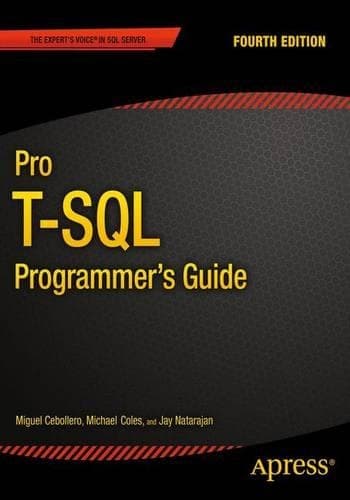 Cover of Pro T-SQL Programmer's Guide
