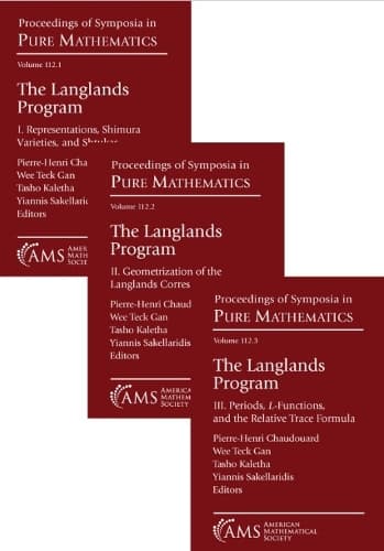 Cover of The Langlands Program