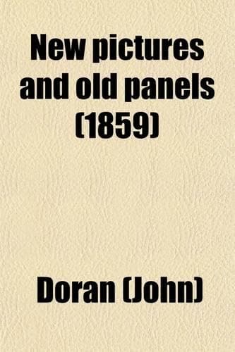 Cover of New Pictures and Old Panels