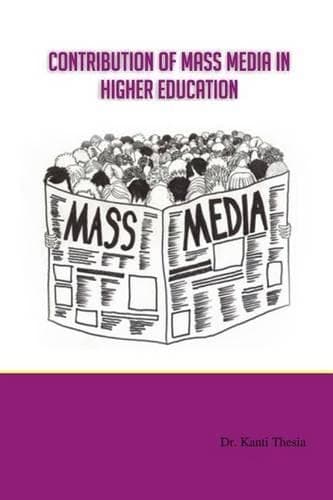 Cover of Contribution of Mass Media in Higher Education