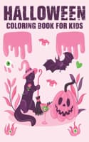 Cover of Halloween Coloring Book For Kids