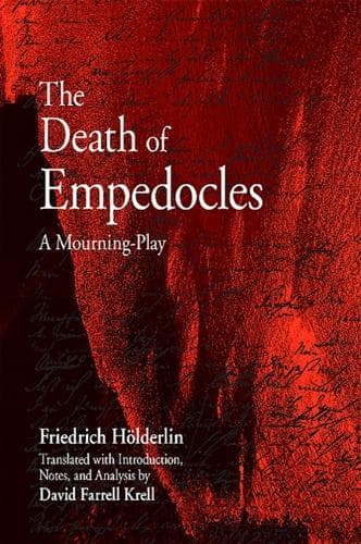 Cover of The Death of Empedocles: A Mourning-Play(SUNY series in Contemporary Continental Philosophy)
