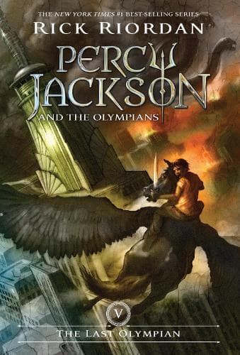 Cover of Percy Jackson and the Olympians, Book Five: Last Olympian, The-Percy Jackson and the Olympians, Book Five: (5 Percy Jackson & the Olympians)