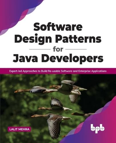 Cover of Software Design Patterns for Java Developers