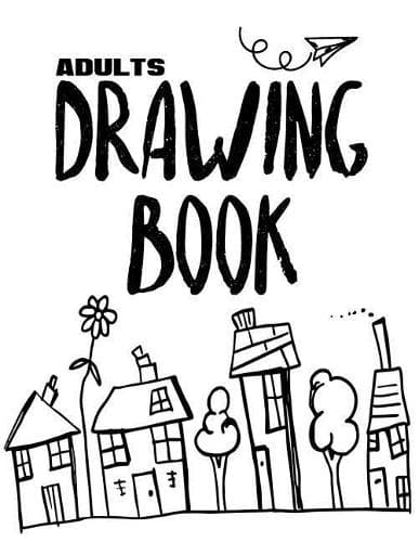 Cover of Adults Drawing Book