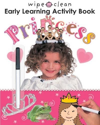 Cover of Wipe Clean Early Learning Activity Book Princess