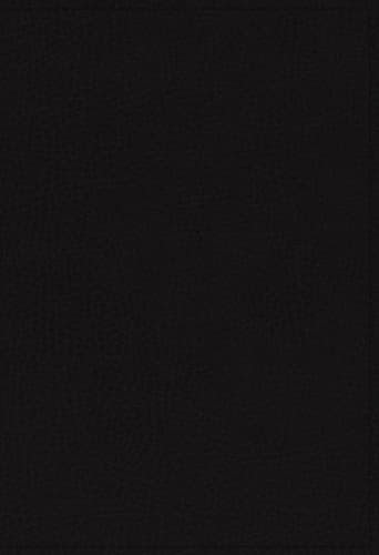 Cover of NKJV Study Bible, Premium Bonded Leather, Black, Comfort Print
