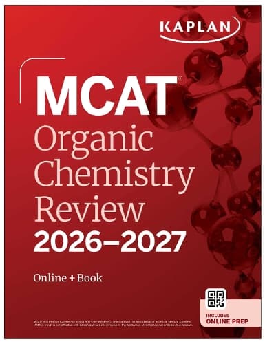 Cover of MCAT Organic Chemistry Review 2026-2027