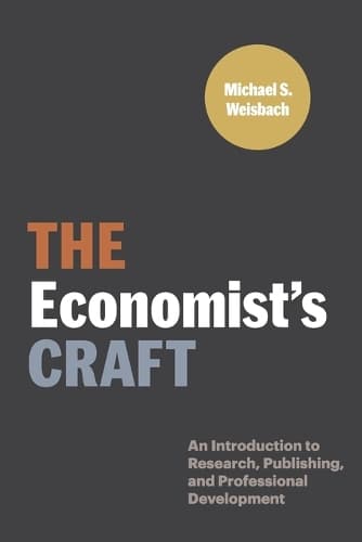 Cover of The Economist’s Craft