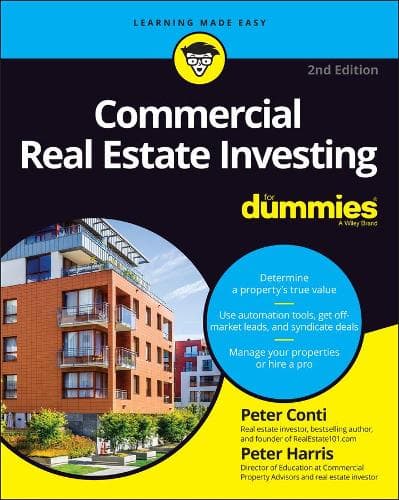 Cover of Commercial Real Estate Investing For Dummies