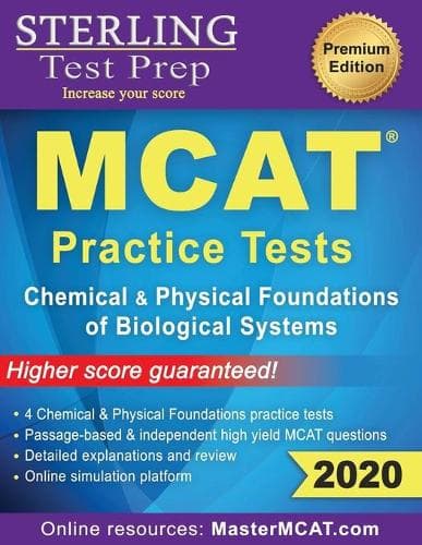 Cover of Sterling Test Prep MCAT Practice Tests
