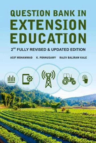 Cover of Question Bank in Extension Education
