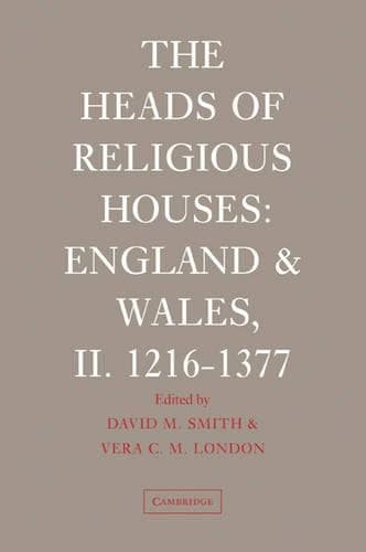 Cover of The Heads of Religious Houses