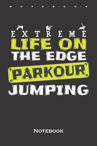 Cover of Life on the edge Notebook