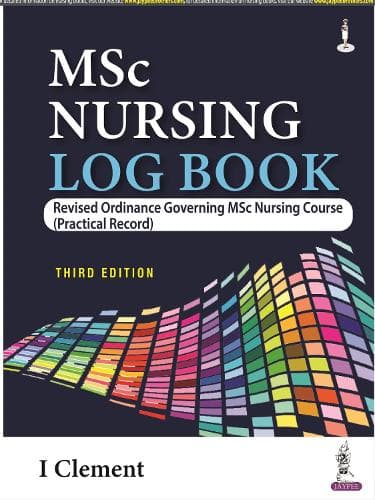 Cover of MSc Nursing Log Book
