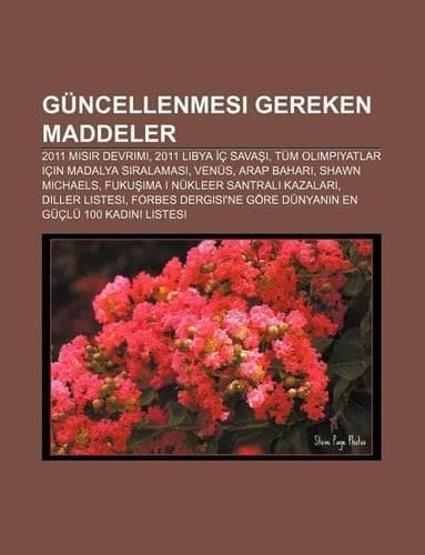 Cover of Guncellenmesi Gereken Maddeler