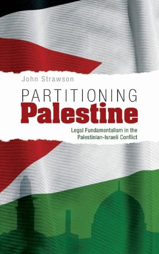 Cover of Partitioning Palestine