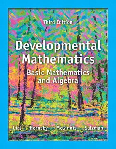 Cover of Developmental Mathematics