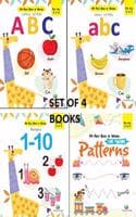 Cover of My First Book of Writing ABC, abc, 1-10, Patterns (Set of 4 books)
