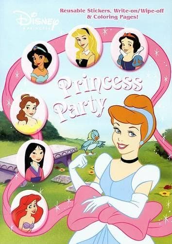 Cover of Disney Princess: Princess Party [With Reusable Stickers]