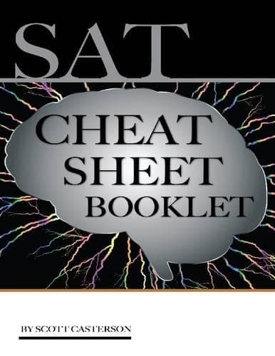 Cover of Sat Cheat Sheet Booklet