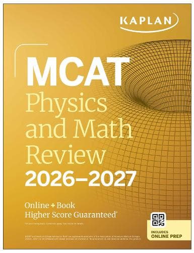 Cover of MCAT Physics and Math Review 2026-2027