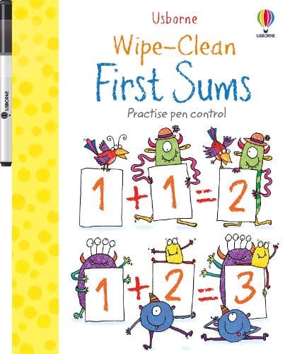 Cover of Wipe-Clean First Sums