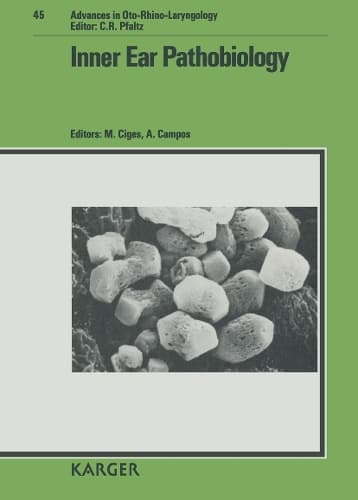 Cover of Inner Ear Pathobiology