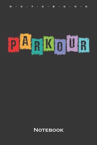 Cover of Parkour colourful Notebook