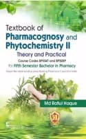Cover of Textbook Of Pharmacognosy And Phytochemistry Ii Theory And Practical (Pb- 2022)