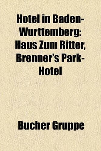 Cover of Hotel in Baden-Wrttemberg