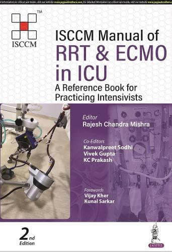 Cover of ISCCM Manual of RRT & ECMO in ICU