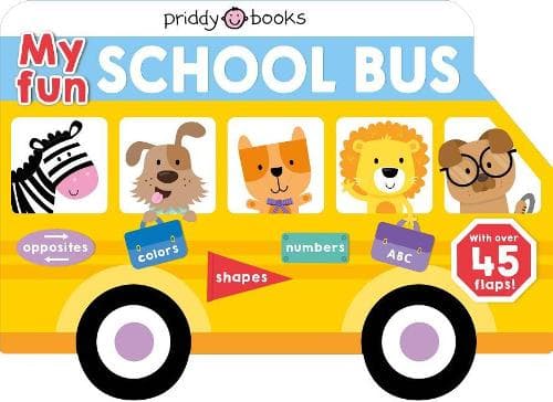 Cover of My Fun Flap Book: My Fun School Bus