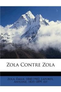 Cover of Zola Contre Zola