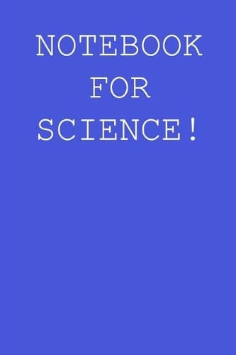 Cover of Notebook for science!