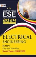 Cover of UPSC ESE 2024 : Electrical Engineering - Chapter Wise & Year Wise Solved Papers 2000-2023 by GKP