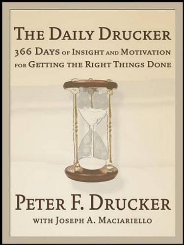 Cover of The Daily Drucker