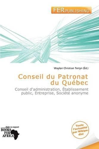 Cover of Conseil Du Patronat Du Qu Bec