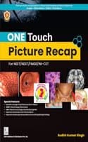 Cover of ONE TOUCH PICTURE RECAP for NEET/NEXT/FMGE/INI-CET (PB -2024)